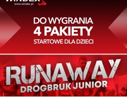 Wygraj pakiet startowy na Runaway Drogbruk Junior Chojnice! 